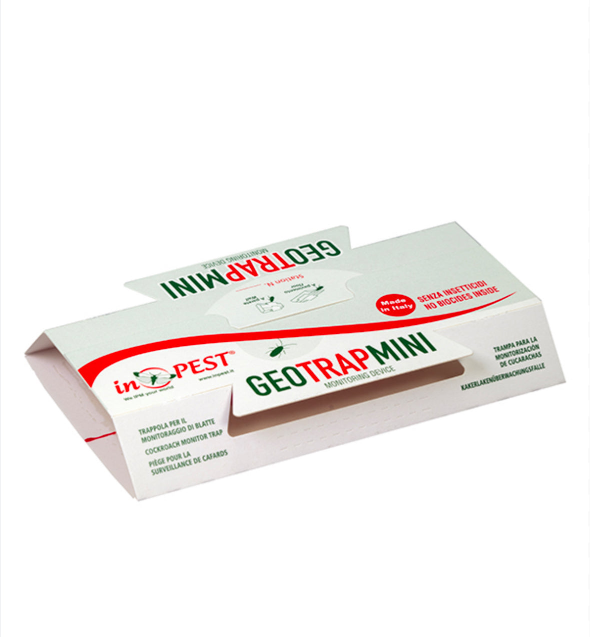 Geotrap Mini trappola per il monitoraggio di blatte confezione 20 trappole