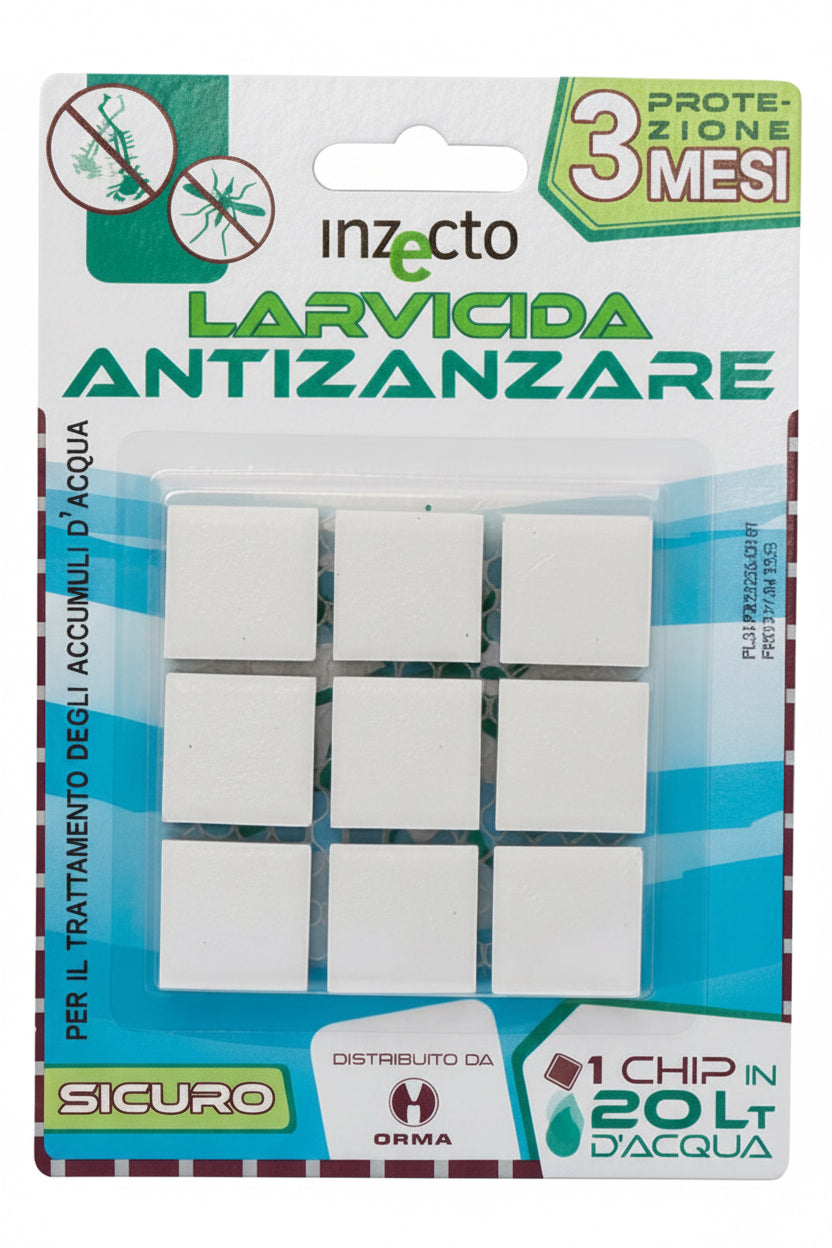 Mosquito Chips larvicida Zanzare
