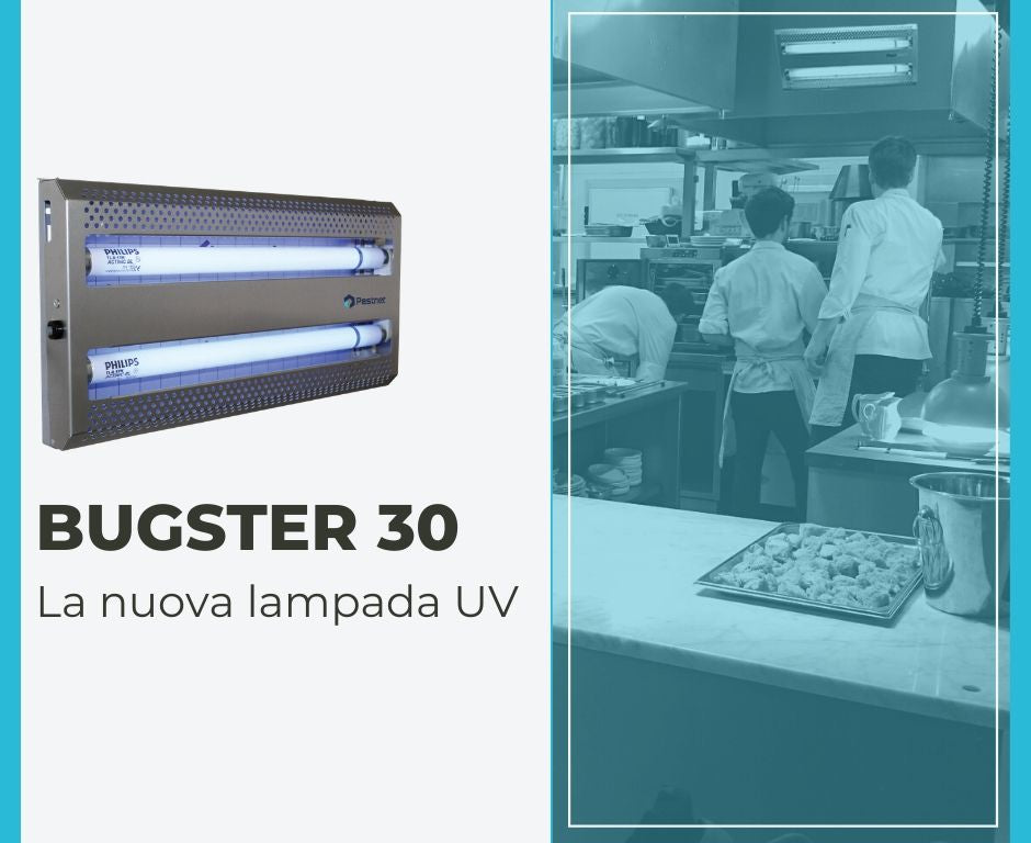 LAMPADA UV PER IL CONTROLLO DEGLI INSETTI VOLANTI