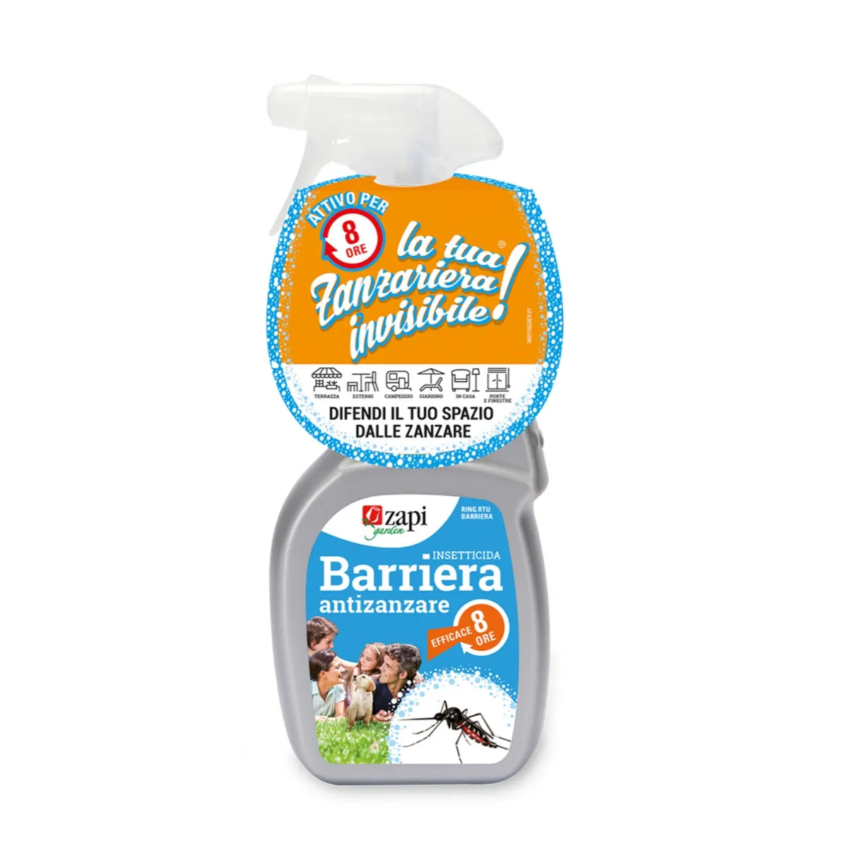 ZAPI INSETTICIDA BARRIERA ANTIZANZARE 750ML