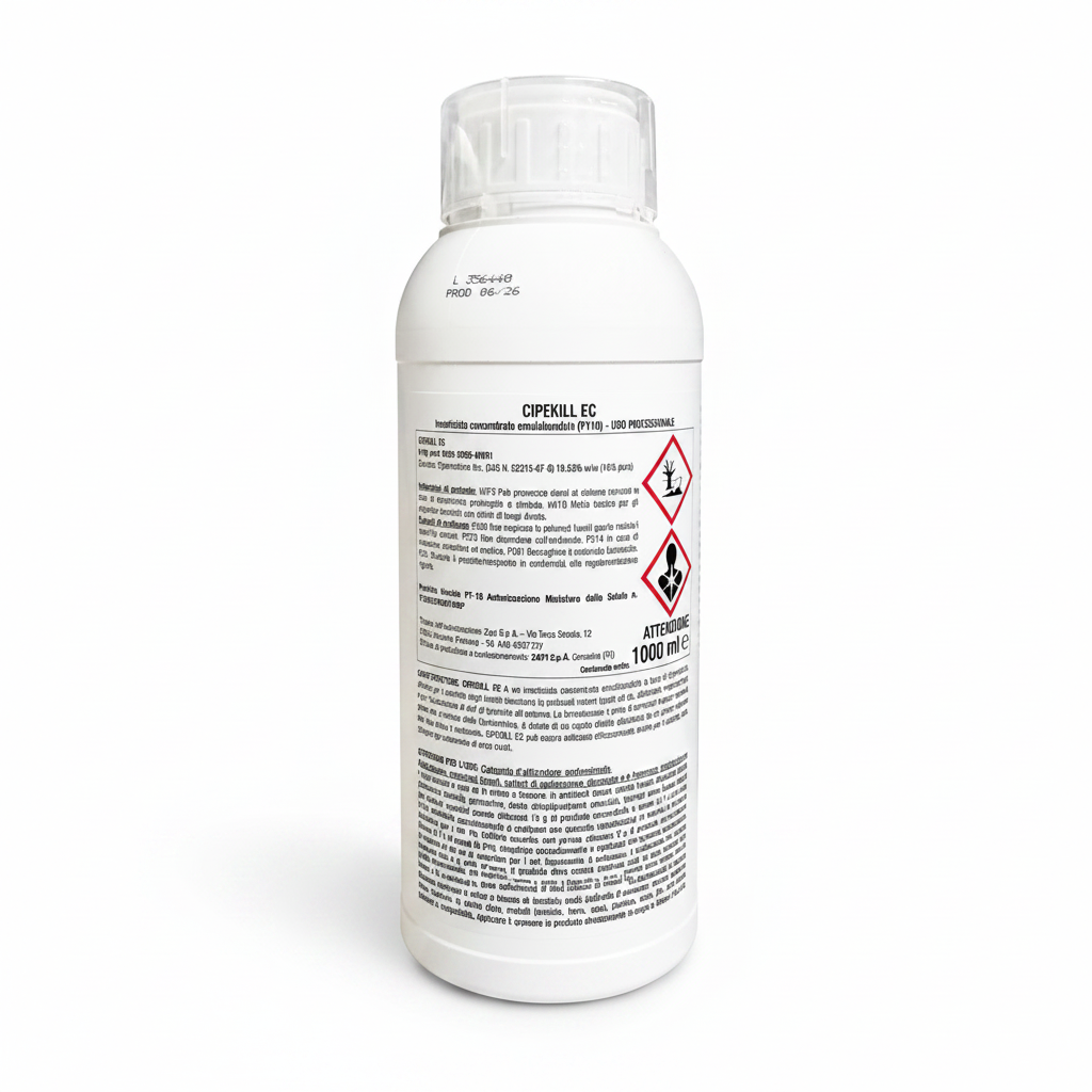 Insetticida concentrato multinsetto Cipekill EC — 1 l