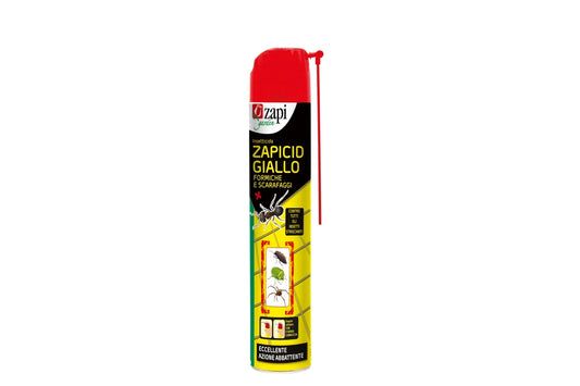 ZAPICID GIALLO
SPRAY CONTRO FORMICHE E SCARAFAGGI