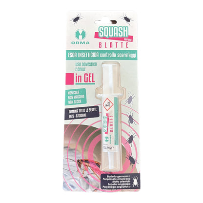 Squash Insetticida Esca Gel pronta all'uso blatte